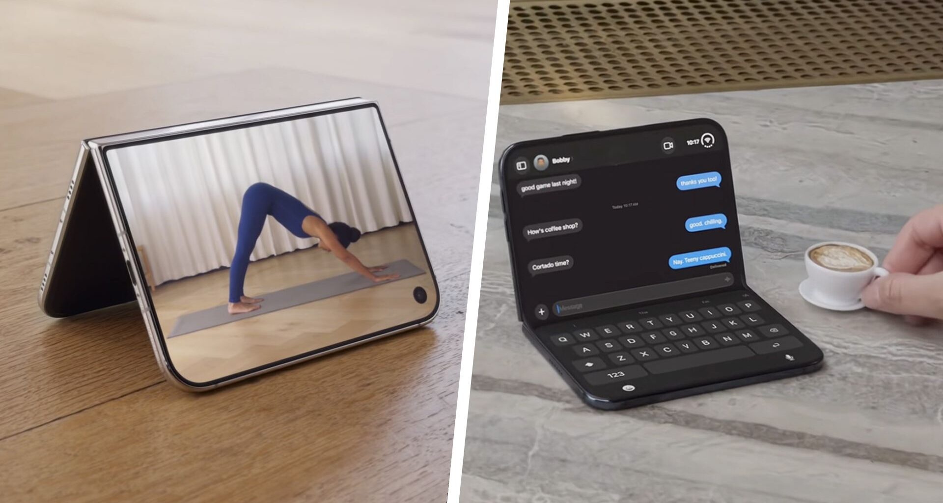iPhone Duo adverts from TikTok