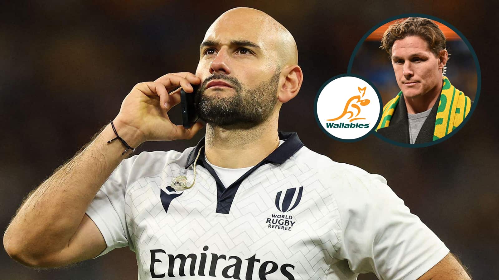 Michael Hooper hides referee bias accusation behind call for World Rugby to protect Andrea Piardi