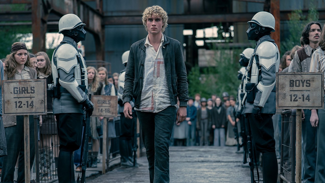 Joseph Zada as Haymitch Abernathy in 'The Hunger Games: Sunrise on the Reaping.'