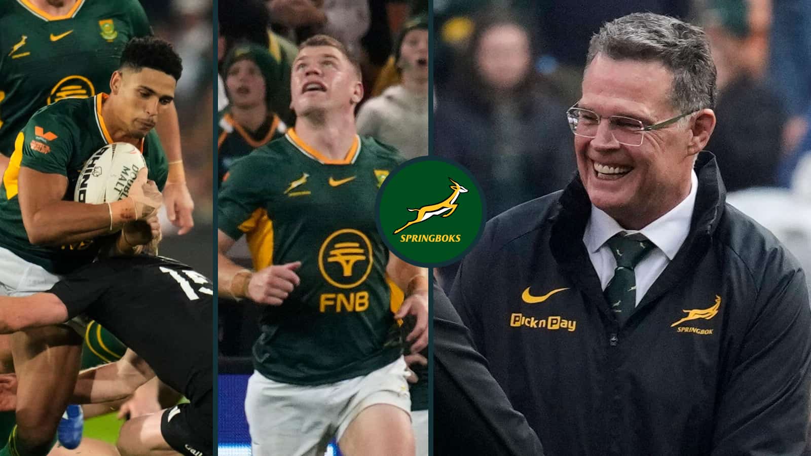 Springboks team v All Blacks winners and losers: Rassie, Willemse, Kolbe, Van den Berg