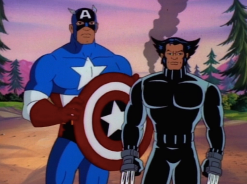 Old Soldiers: Wolverine and Captain America in X-Men: The Animated Series
