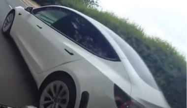 Norfolk Constabulary close pass screenshot