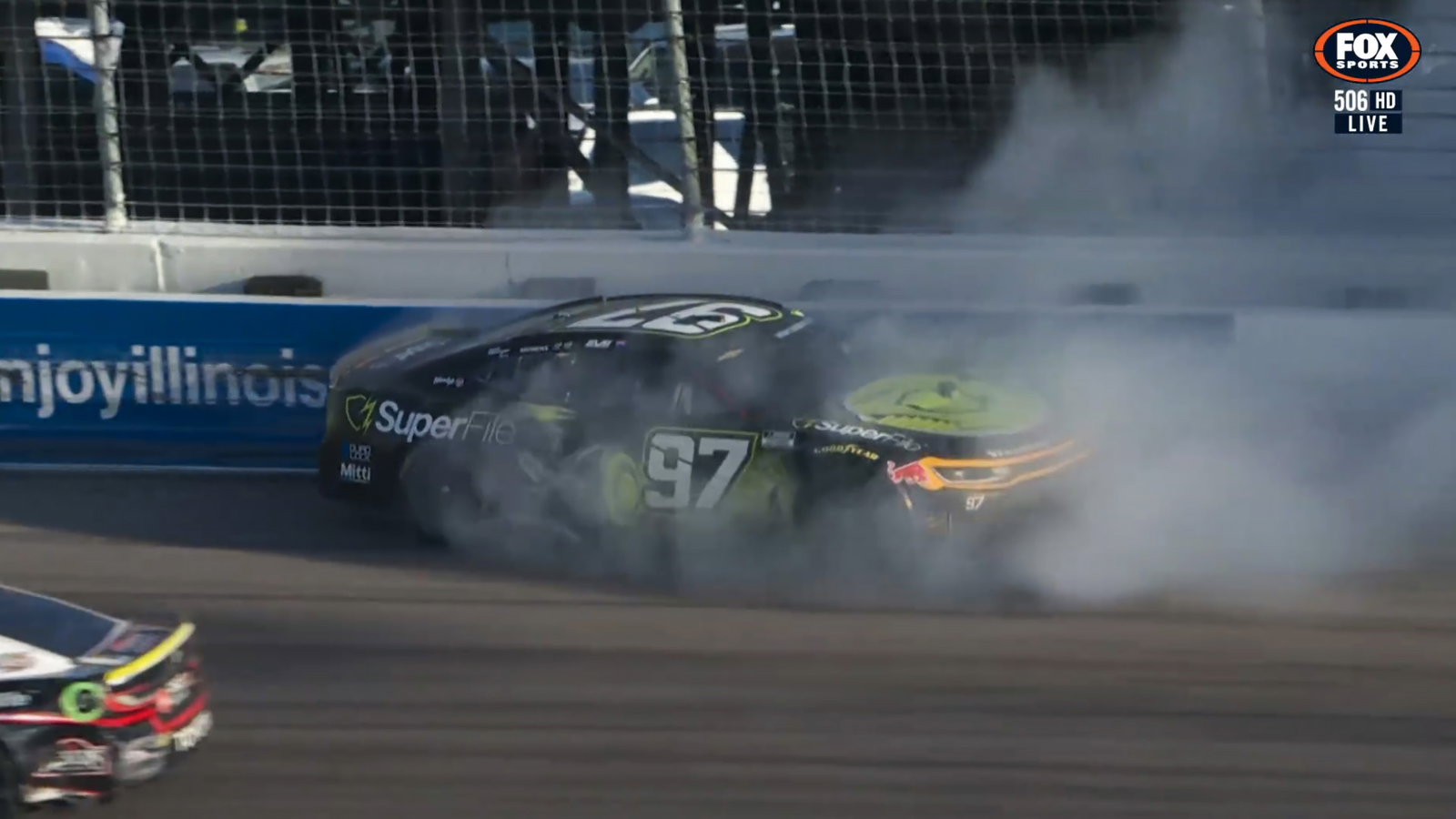 Overtime wreck robs SVG of top 10 finish at Gateway