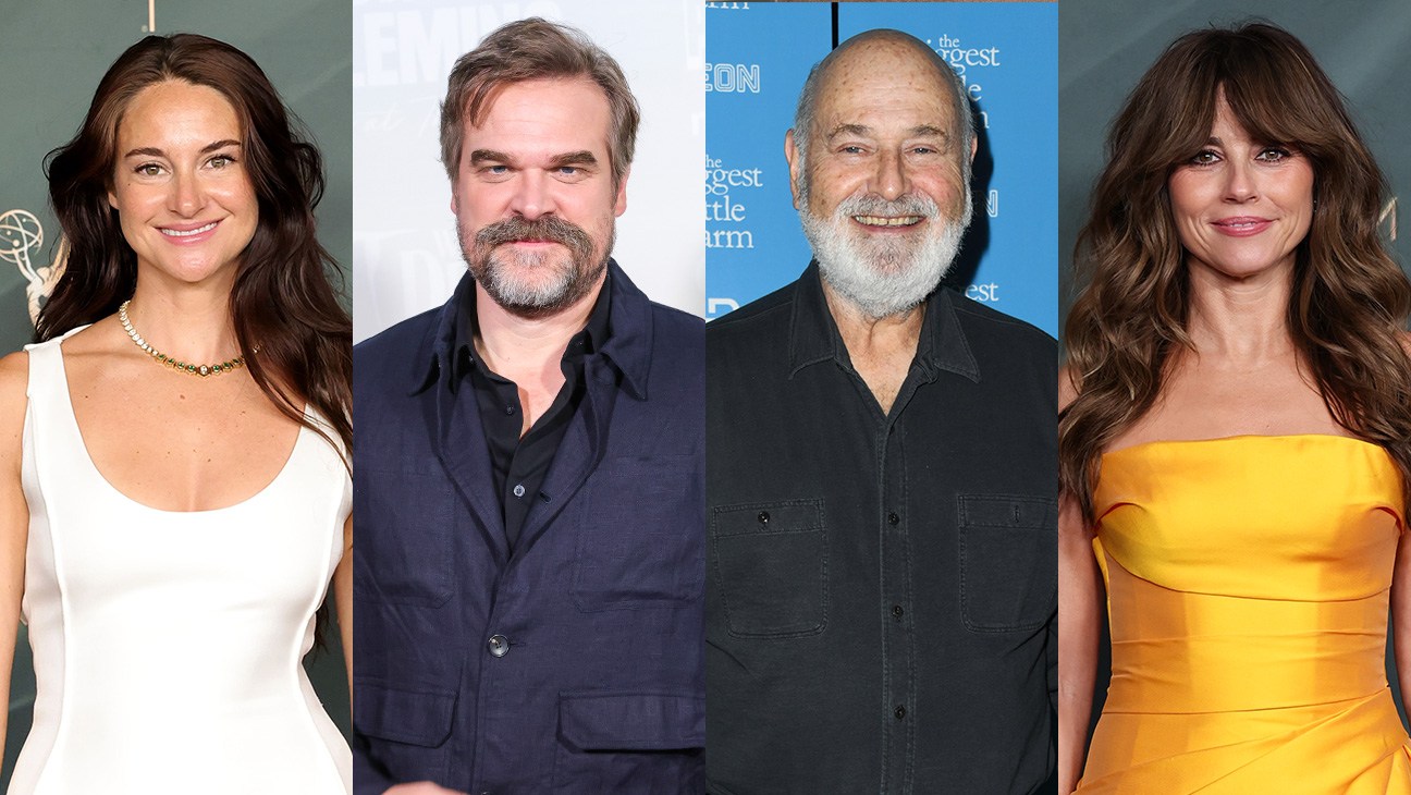 Shailene Woodley, David Harbour, Rob Reiner and Linda Cardellini