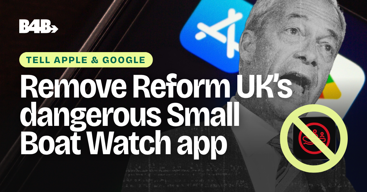 Tell Apple and Google: Remove 'Small Boat Watch' from your app store
