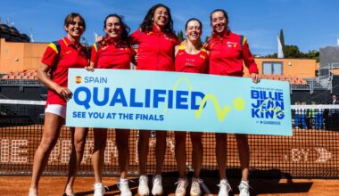 Spain Stops Kazakhstan for first BJK Cup Semifinal Since 2008