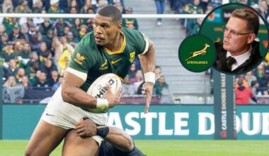 Springboks team: The changes Rassie Erasmus could make for Australia Test