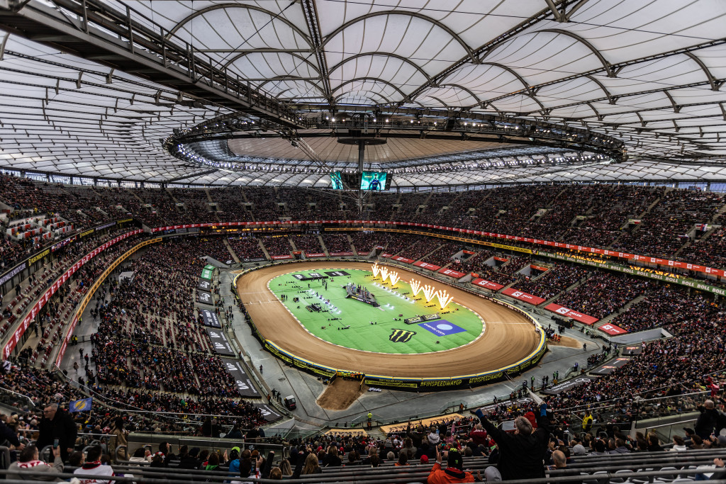 Speedway GP is back at Warsaw's PGE Narodowy in 2027. PHOTO: Taylor Lanning