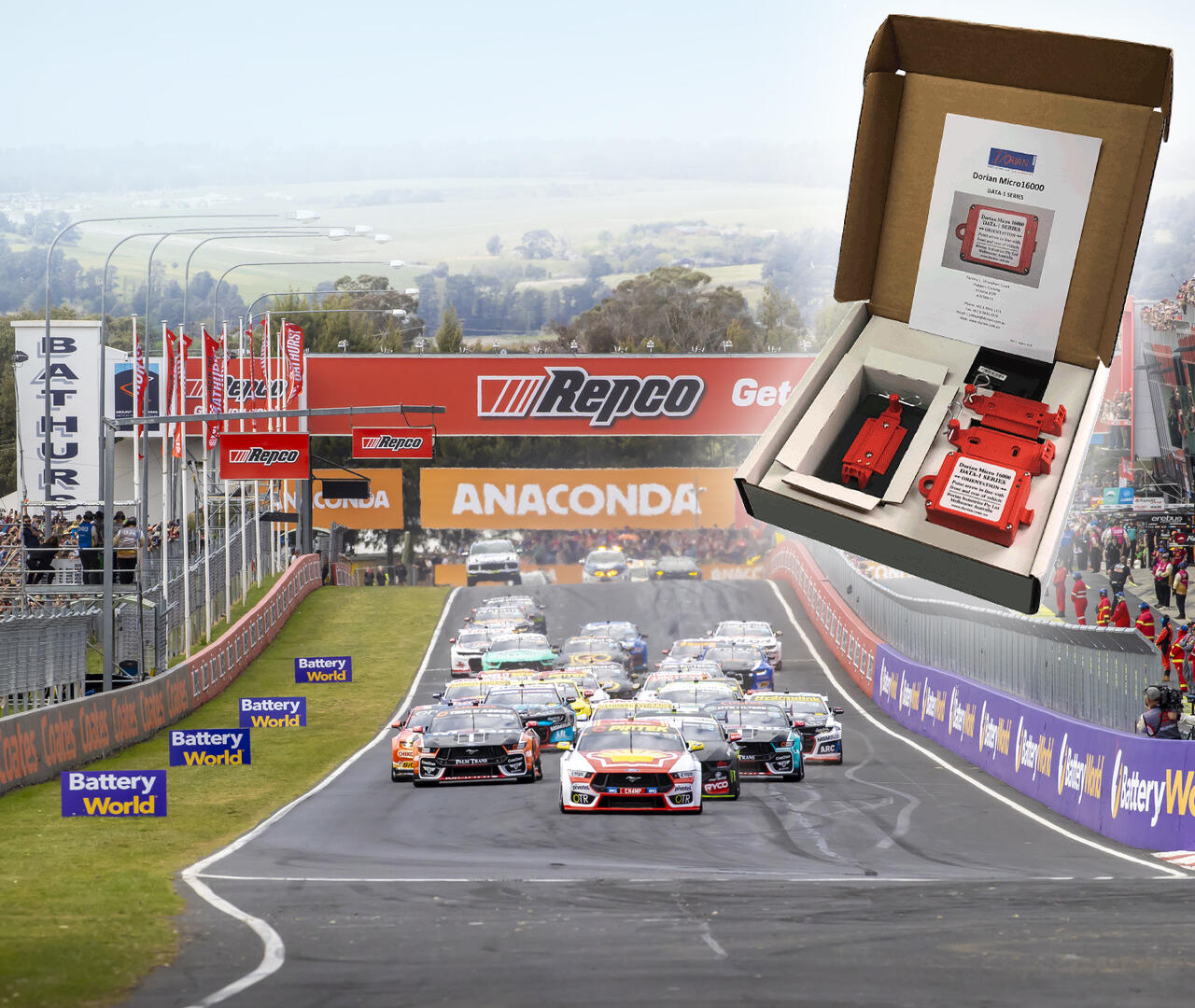Supercars Championship uses Dorian Timing Systems