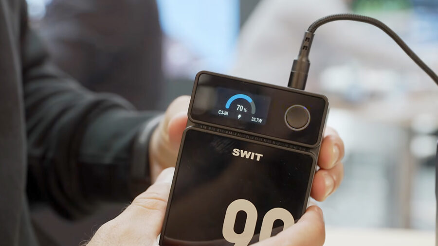 Swit Omni batteries capacity display