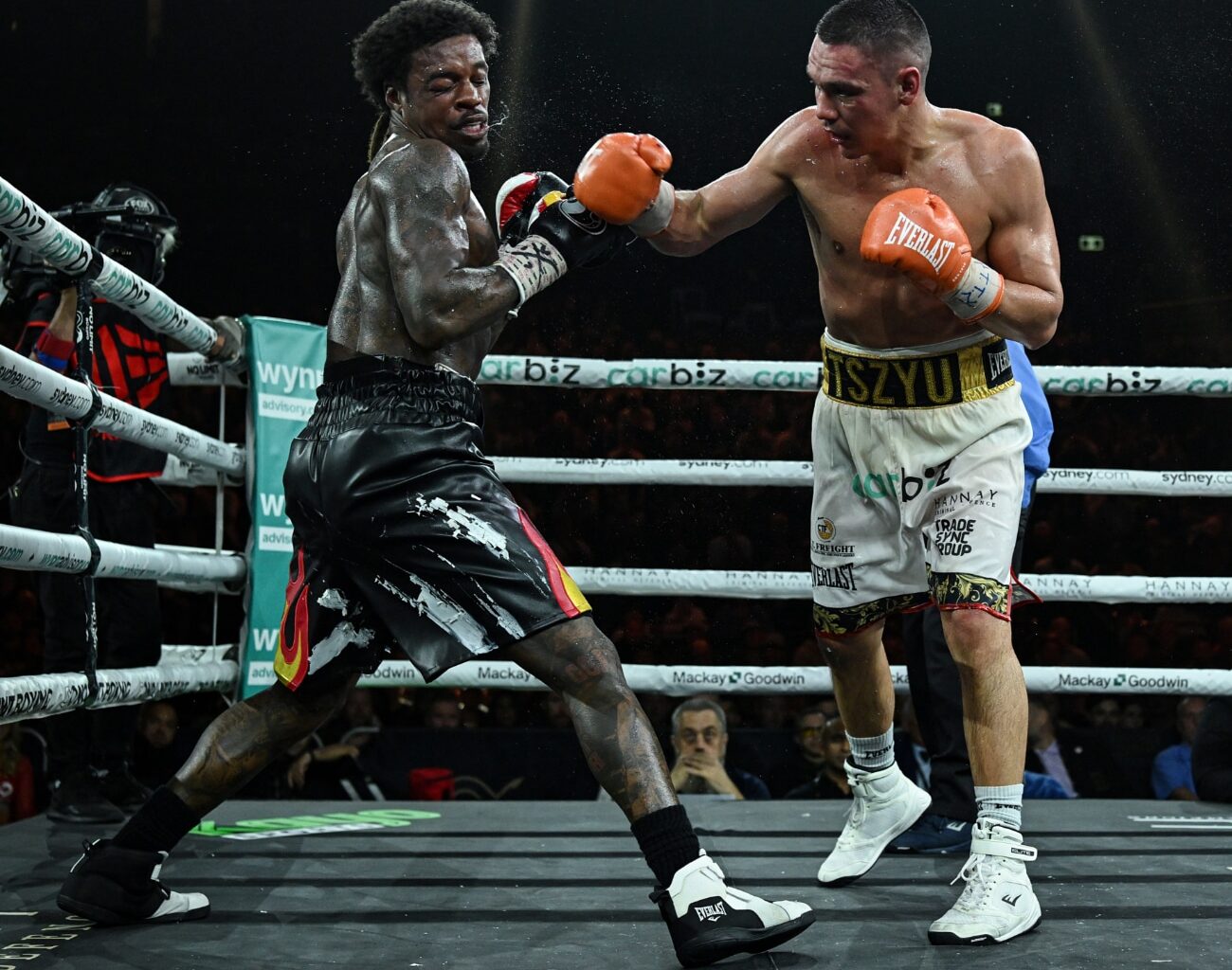 Image: Tim Tszyu Chases Erislandy Lara For December