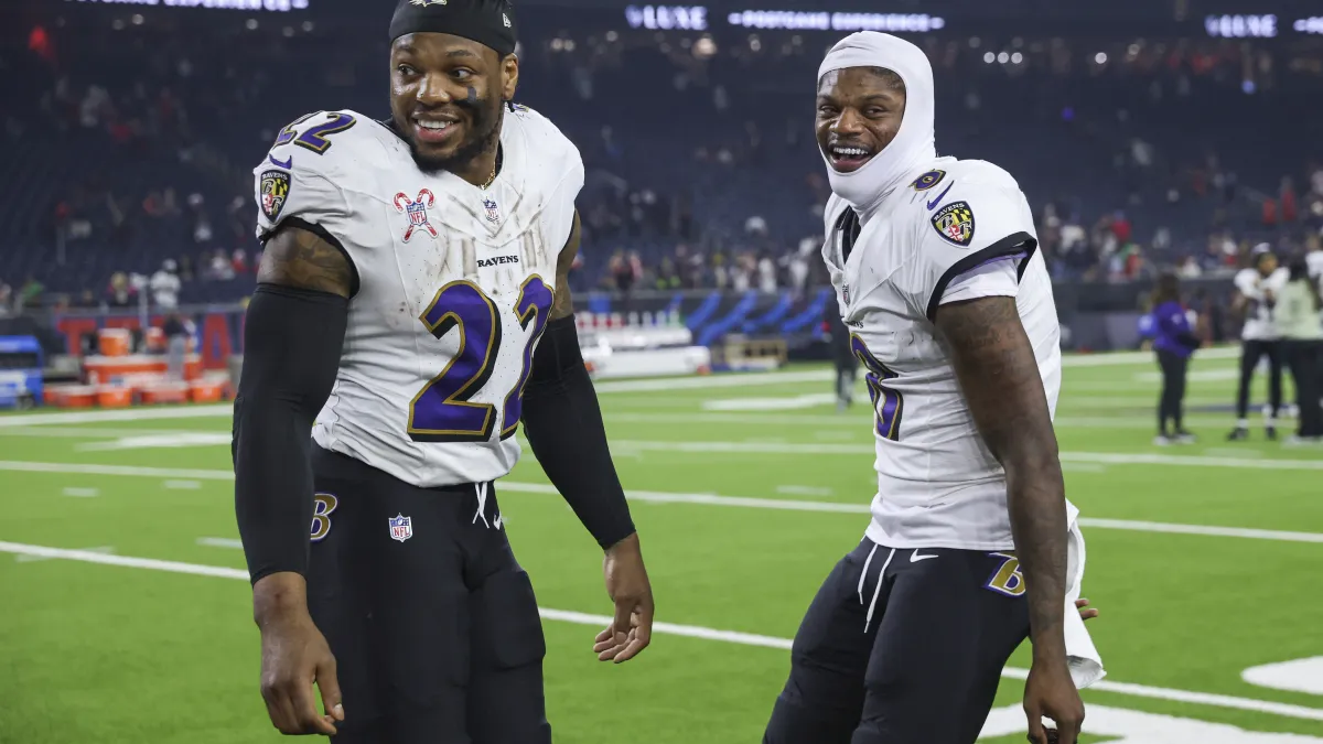 Derrick Henry and Lamar Jackson