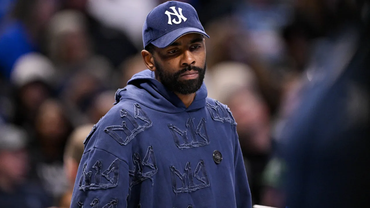 Kyrie Irving offers to pay $11K NFL fine related to Pro-Palestine eye black message image