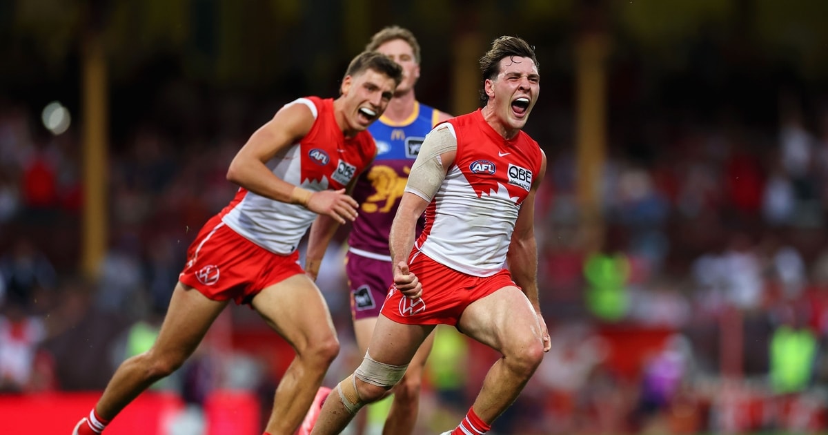 Sydney stunner! Undermanned Swans upset Brisbane Lions to book home prelim