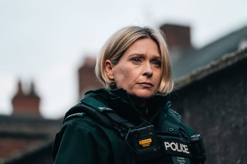 Grace Ellis (Siân Brooke) returns in Blue Lights