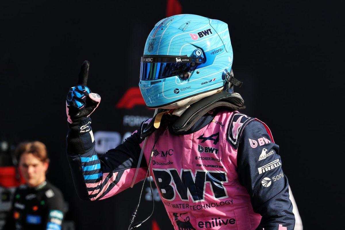 Gasly and Alpine stun Mercedes to take Italian GP pole