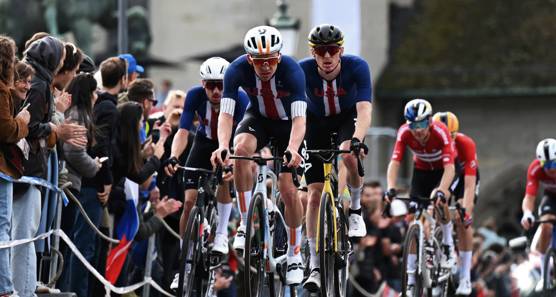 33 years on from Lance Armstrong, no Tadej Pogačar at World Championships 'gives the US probably our best shot at a win since Lance in '93', says Vermaerke