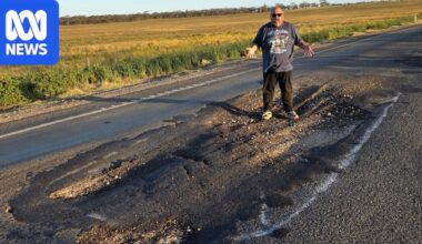 SA government concedes condition of Ridley Road near Mannum 'not acceptable'