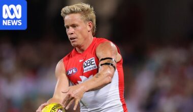 Banned Swans player Isaac Heeney falls short in Brownlow Medal vote as Nick Daicos wins