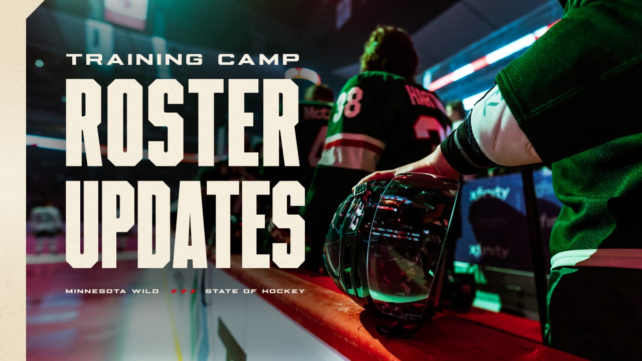Minnesota Wild Reduces Training Camp Roster to 43 Players