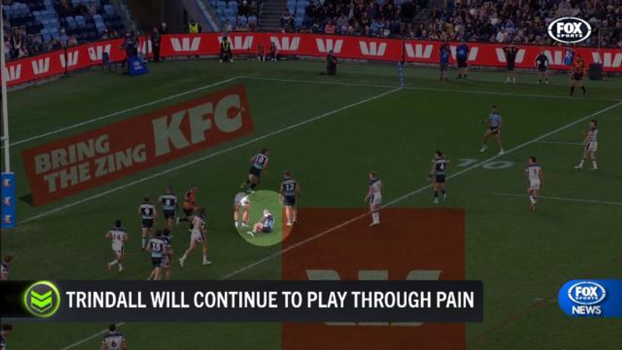 Trindall to play through pain in finals