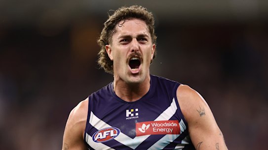 Luke “the Unicorn” Jackson was nothing short of brilliant for the Dockers.