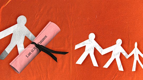 The NSW Supreme Court heard the mother said she was motivated by “spite or resentment” when she cut her children out of her will.