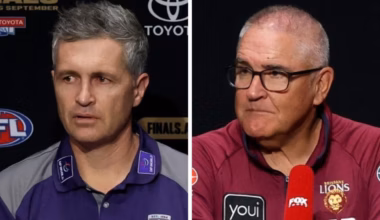 Brisbane Lions coach Chris Fagan stirs up AFL rumour that won’t go away