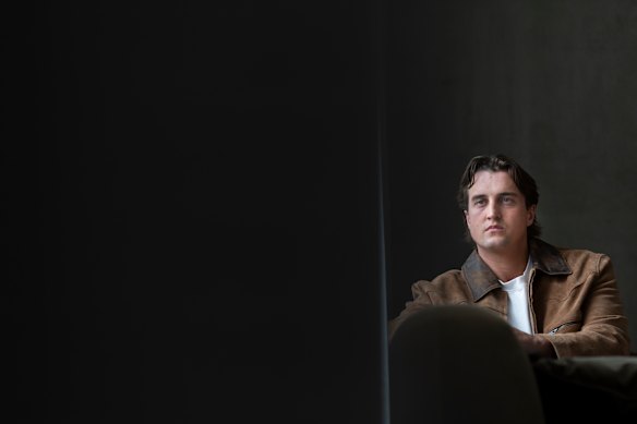 Henry Brayshaw, a former Geelong Grammar student who started gambling at 16 and has now pulled himself out of a problem gambling habit.