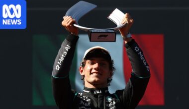 George Russell says he is not a realistic chance to win the F1 world championship