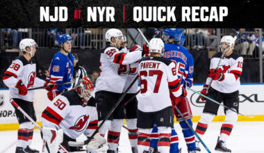 QUICK RECAP: Rangers 4, Devils 3 (SO)