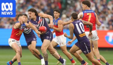 AFL grand final 2026 live: Dockers take on Lions in season decider at wet MCG