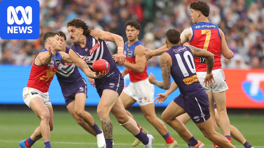 AFL grand final 2026 live: Dockers take on Lions in season decider at wet MCG