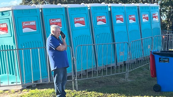 Ocean Protect Stadium has been dubbed “Portaloo Park”.