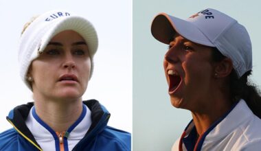 Golf 2026: Solheim Cup results, Europe and USA tied 4-4 after historic first day, Carlota Ciganda, Nelly Korda, Charley Hull, scores