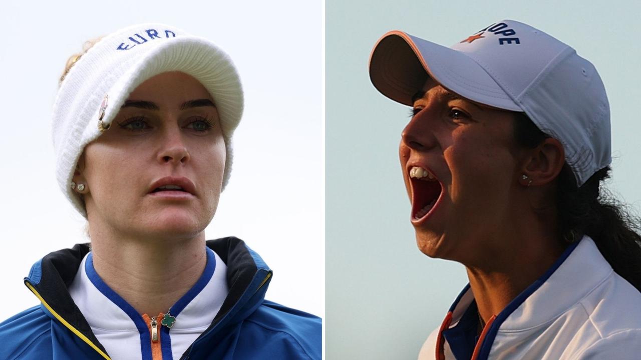 Golf 2026: Solheim Cup results, Europe and USA tied 4-4 after historic first day, Carlota Ciganda, Nelly Korda, Charley Hull, scores