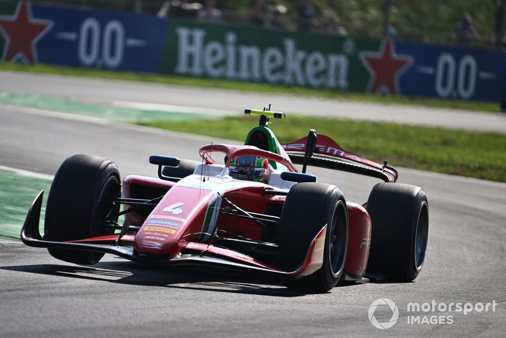 Antonelli finished sixth in his sole F2 season