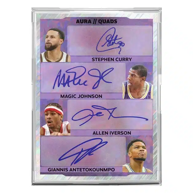 Stephen Curry, Magic Johnson Allen Iverson Giannis Antetokounmpo 2026 Pulse Aura Basketball