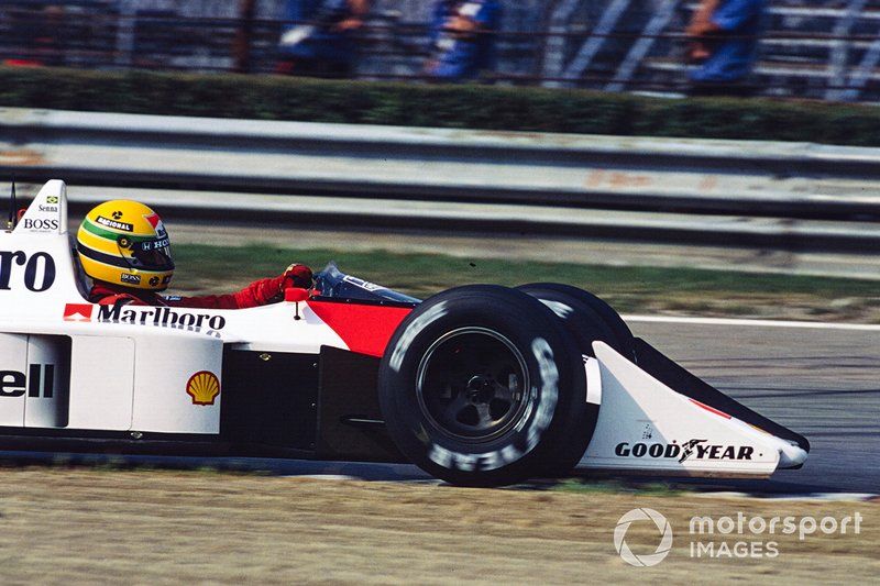 McLaren won every race with its MP4/4 bar Monza