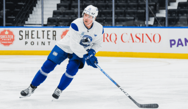 Chase Wouters Earned First NHL Contract and Continues Being a Leader in Abbotsford