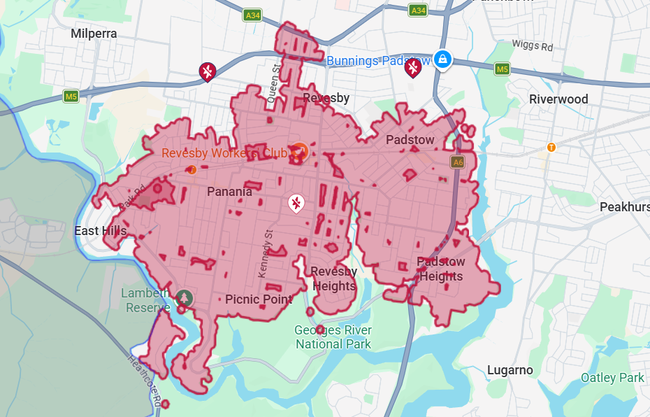 Sydney’s south-west is one of the worst hit areas.