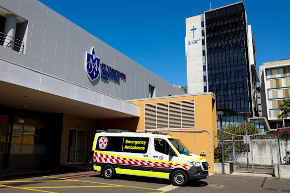 Diverting people on Section 19b orders was a last-ditch effort to ease pressure on St Vincent’s emergency department mental health services. 