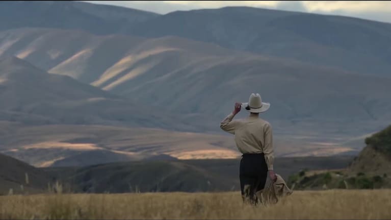 Benedict Cumberbatch in The Power of the Dog, which was set in Montana but shot in Central Otago.