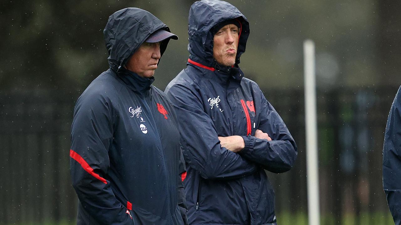 NRL: Trent Robinson and Craig Fitzgibbon put friendship to the side