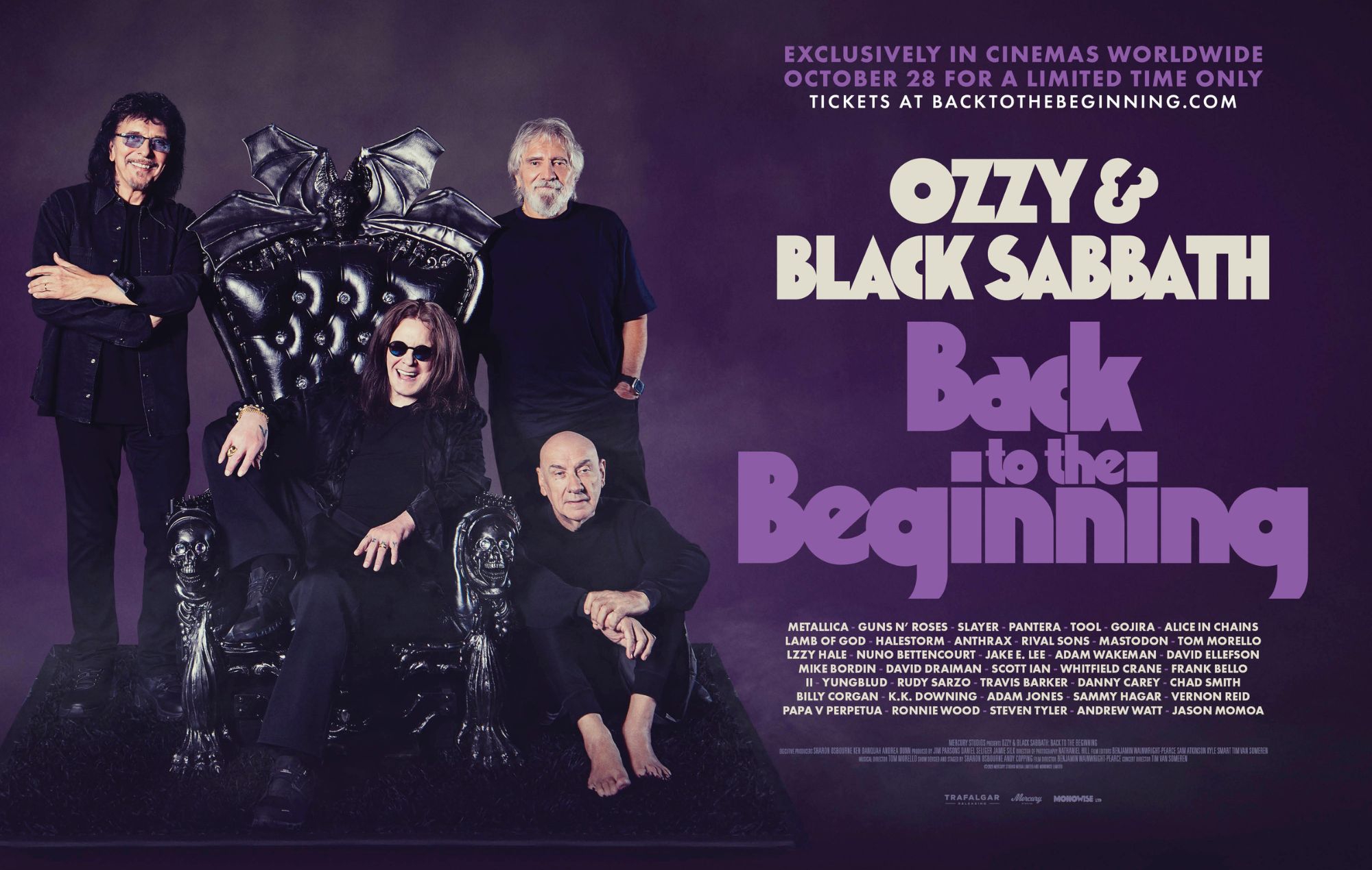 'Back To The Beginning' cinema release poster