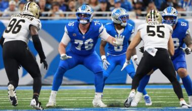 NFL Week 2 injury report: Lions down two starting offensive lineman vs. Bills
