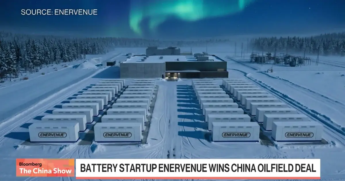 Startup EnerVenue Wins First Major Battery Storage Deal in China
