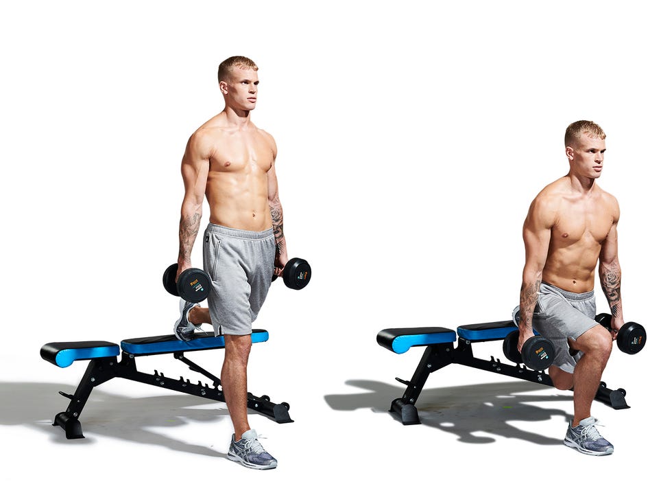 walking lunges