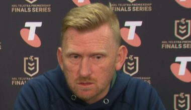 ‘Trying to find ways to take it off us’: Coach’s scathing take on calls that ended Warriors’ season