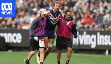 Fremantle captain Alex Pearce gets good injury news after AFL grand final nightmare